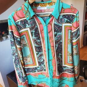 Gorgeous vintage classy style blouse